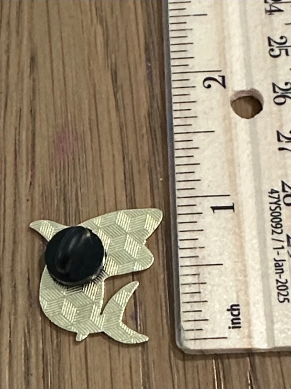 Blue Great White Shark Enamel Pin - Marine Fish Accessory